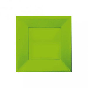 451131-platos-cuadrados-verde-23x23x2.4cm