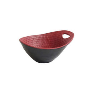 244027-885220R-Viejo-Valle-Bowl-Negro-Rojo-Perpignan-17x14x8cm